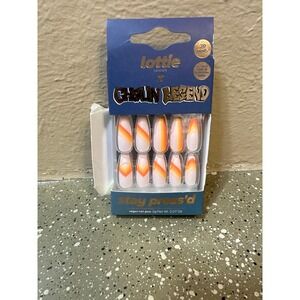 Lottie London Ghoulish Legend Sunset‎ Strip Vegan Press On Nails
